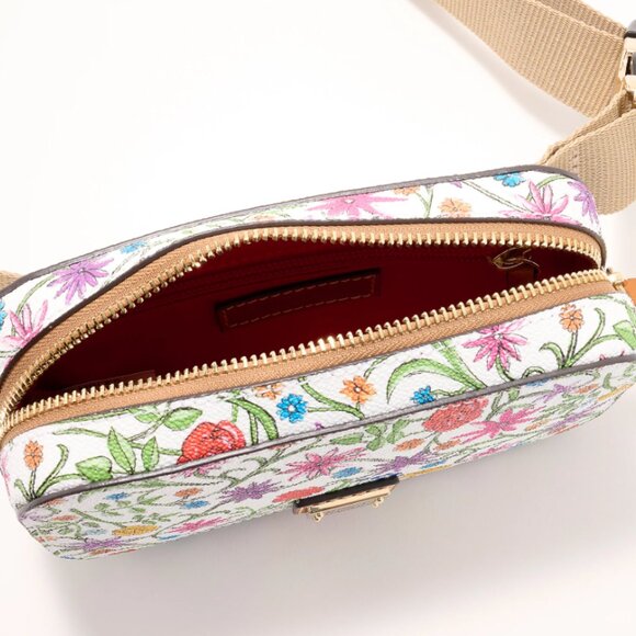 Dooney & Bourke Coated Cotton Wildflower Belt Bag  0310 - Picture 4 of 5
